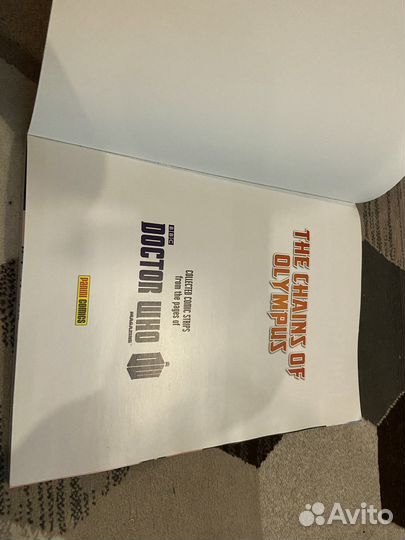 Доктор Кто Doctor Who комикс оригинал