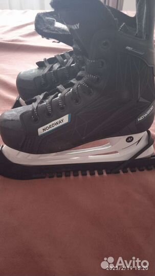 Коньки хоккейные nordwaj