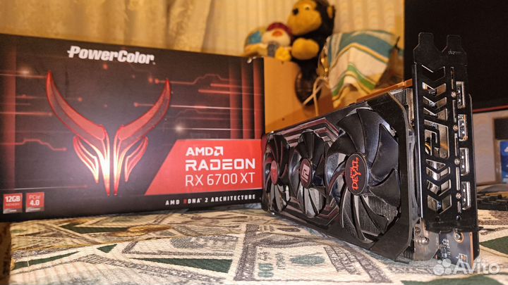 Видеокарта rx6700xt 12Gb Red Devil
