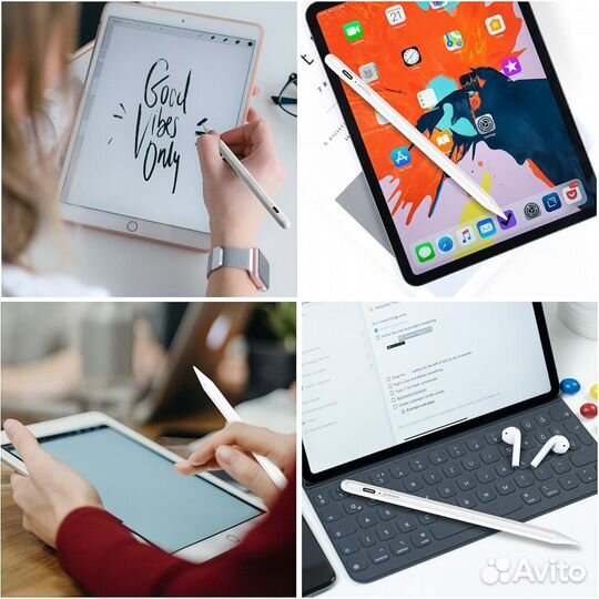Стилус для Apple iPad (высокая совместимость)