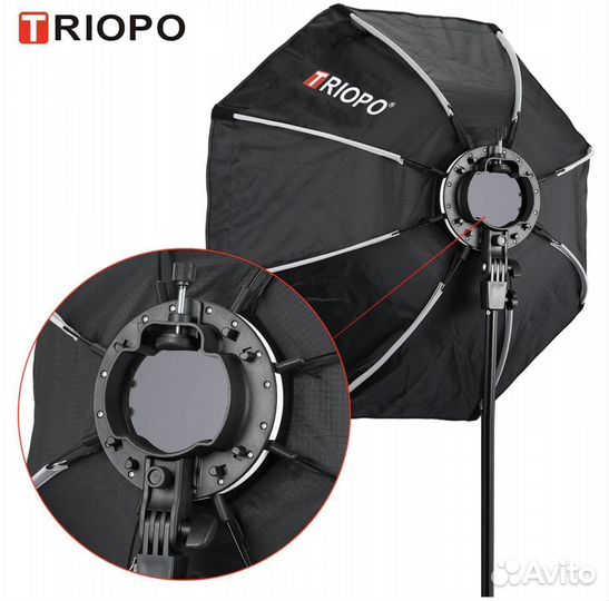 Октобокс triopo KX65 для Godox AD200 V1 tt350 и др