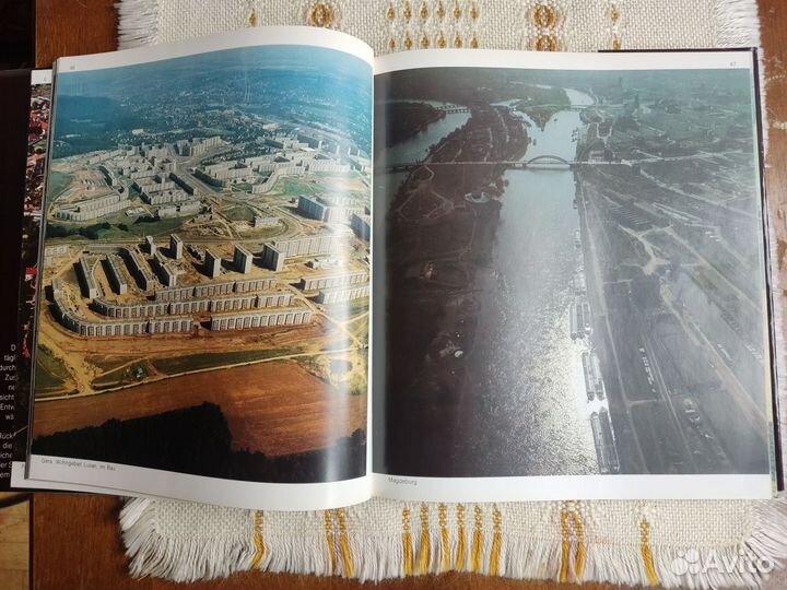 Книга. ГДР с высоты птичьего полёта 1983 г