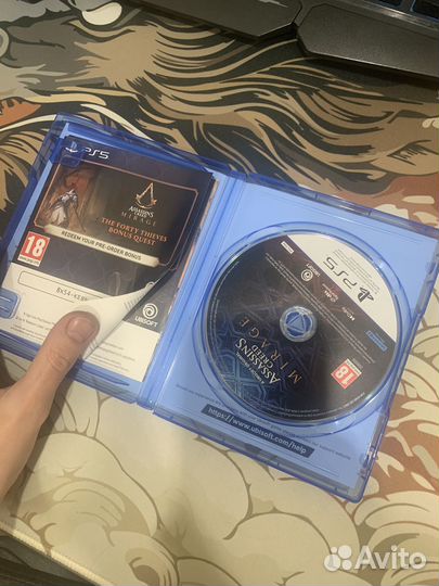 Assassins creed mirage ps5 диск