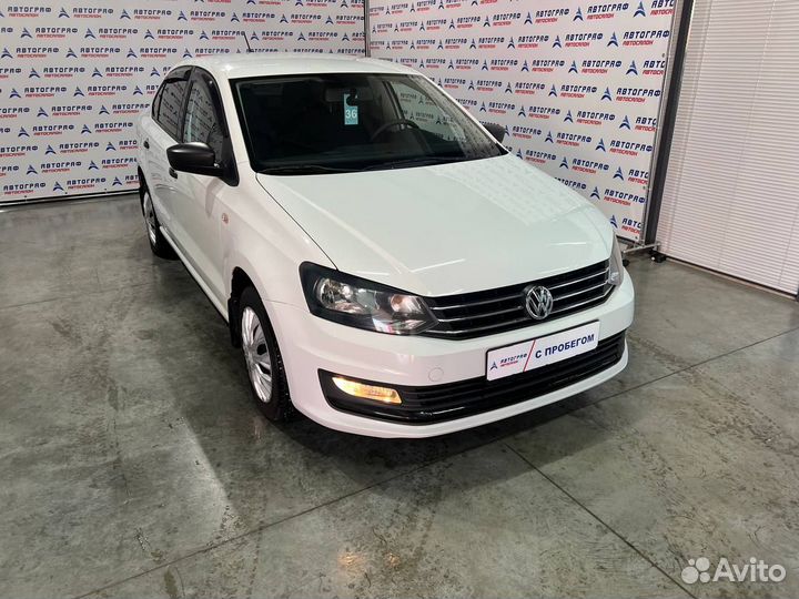 Volkswagen Polo 1.6 МТ, 2019, 102 070 км