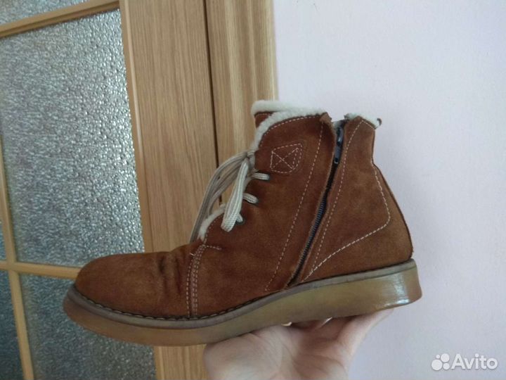 Ботинки Зимние Замша р. 37