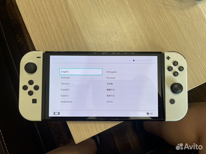 Nintendo switch oled не прошитая