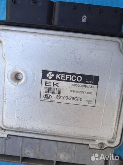 Эбу (блок управления) двигателя Kia Rio (2005-201