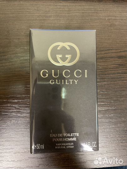 Gucci guilty pour homme парфюм