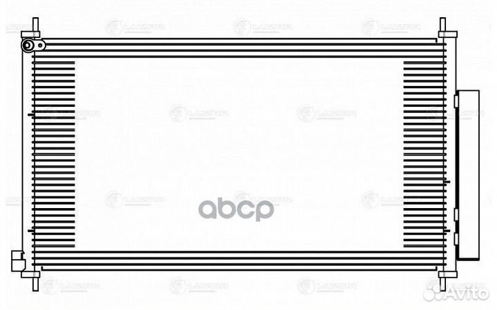 Радиатор кондиционера Honda CR-V 2.0i/2.4i 12