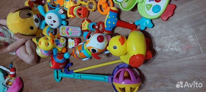 Игрушки погремушки пакетом