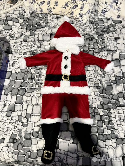Костюм деда мороза детский