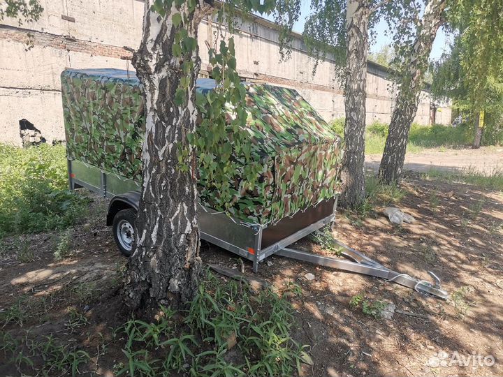 Прицеп легковой для снегохода Б-3.4 алтай 340х150