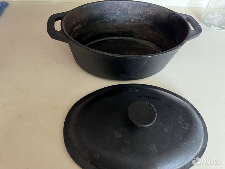 Казан, утятница чугунный