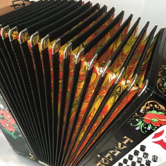 Гармонь «Тульская-301М», черная, новая