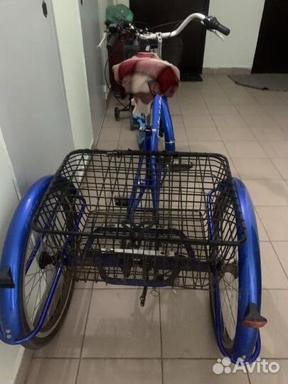 Трайк Байк трехколёсный взрослый велосипед