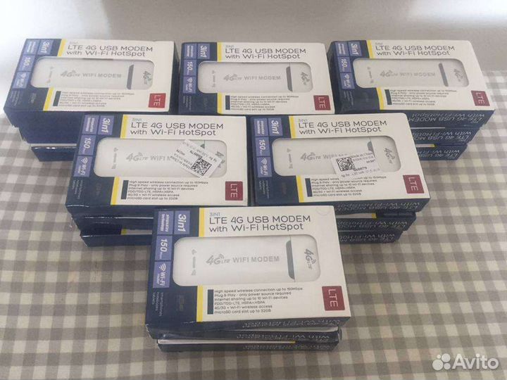 Wifi роутер 4g модем Новый