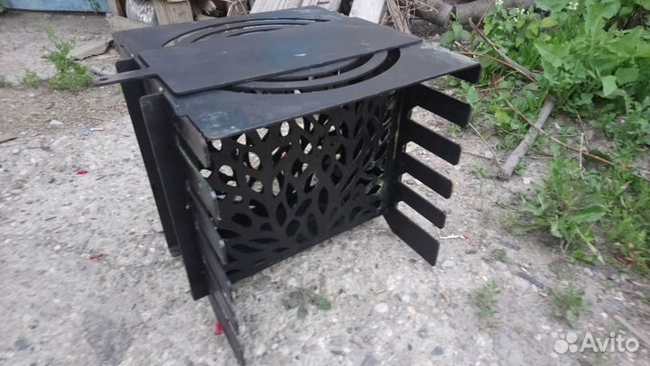 Мангал вертикальный разборный