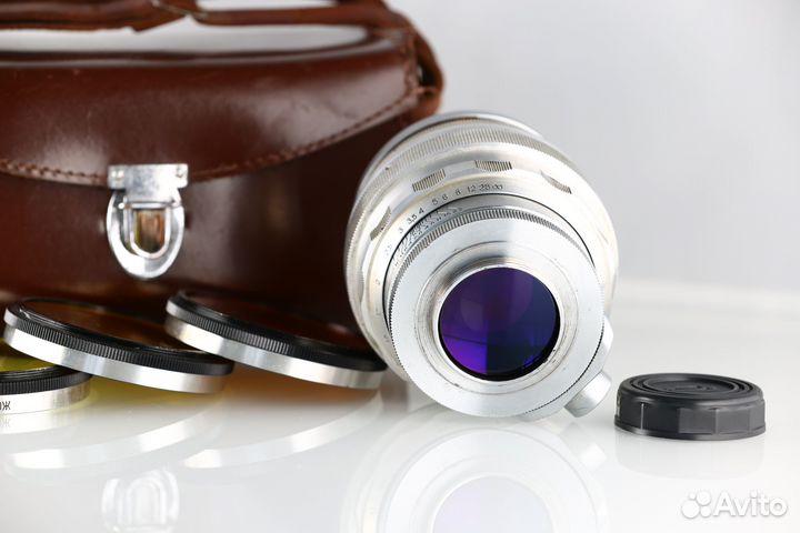 Ранний Гелиос-40 85 mm f/ 1.5 красная П