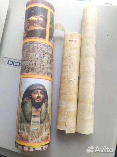 Папирус из Египта. Сувенир овен