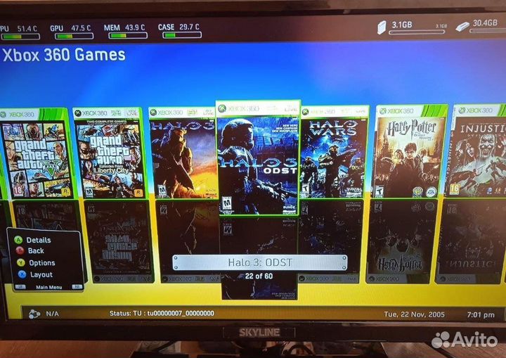 Прошитый Xbox 360 S 500gb + 56 игр Xbox360 X360 x