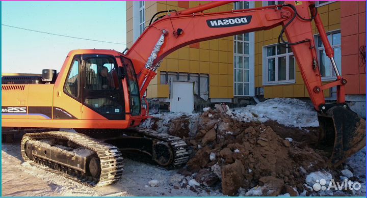 Закаленное стекло на экскаватор Doosan Solar DX 190 225 300 nlcv