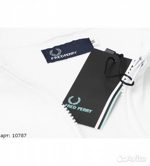 Олимпийка Fred Perry Белая