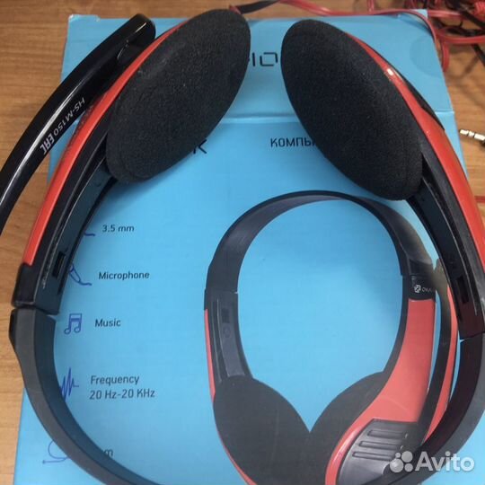Наушники с микрофоном оклик ns-m150