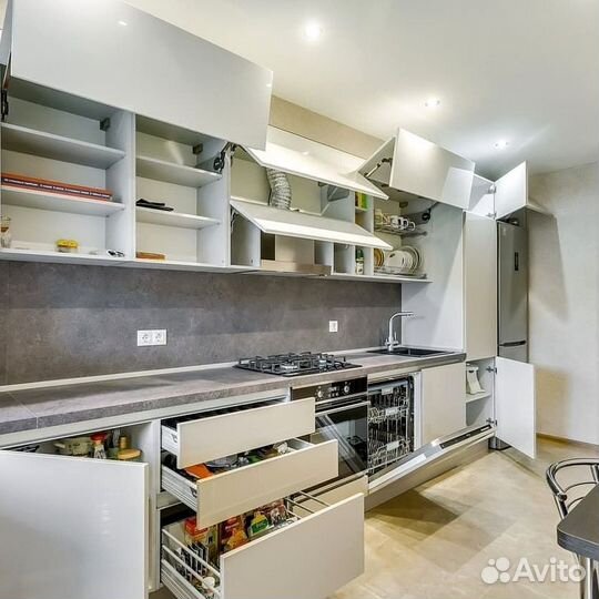 Кухонный гарнитур прямой на заказ