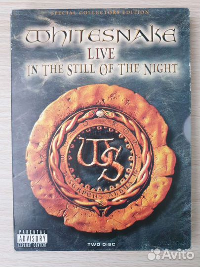 DVD, CD диск Whitesnake. Live