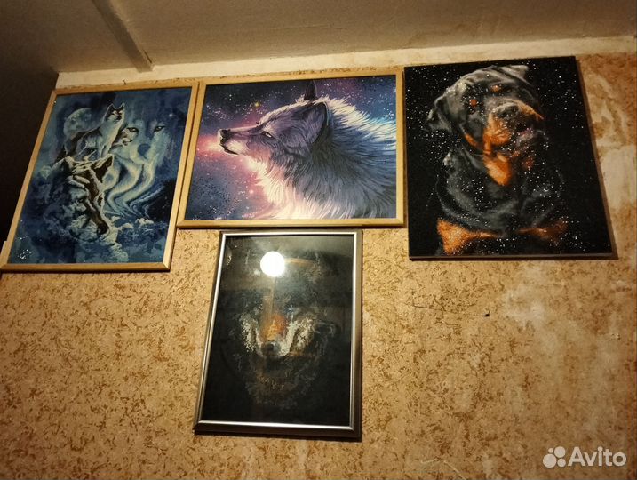 Сборка алмазной мозаики