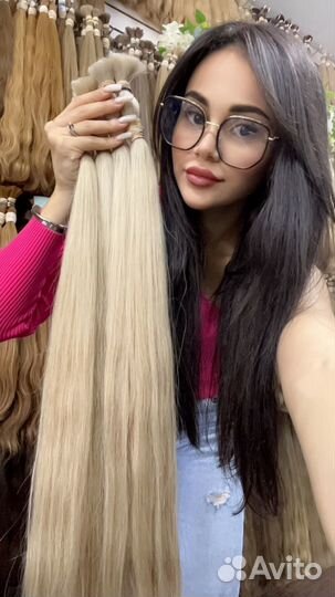 Натуральные волосы с работой 25000