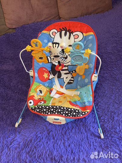 Шезлонг fisher price