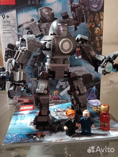 Lego marvel железный человек