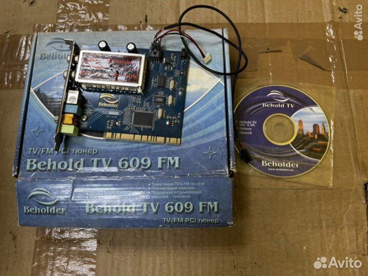 Тв тюнер 609 FM behold TV