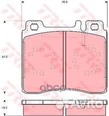 К-т дисков. тормоз. колодок GDB113 TRW