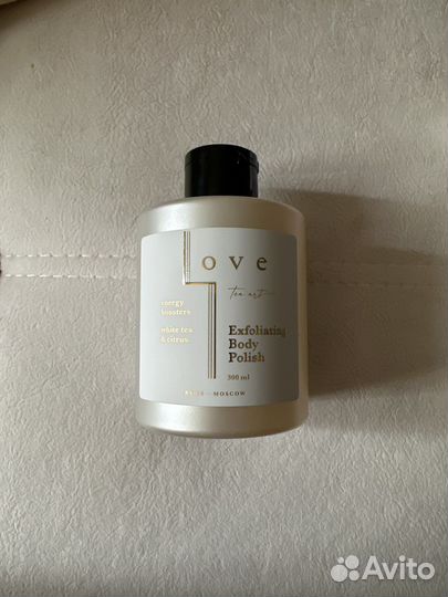 Love tea art скраб 300мл white tea&citrus