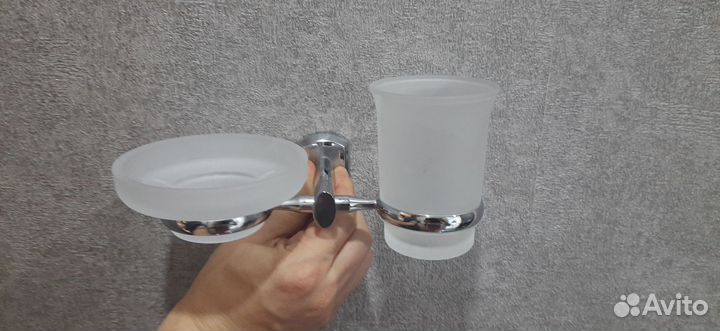 Держатель стакана и мыльницы