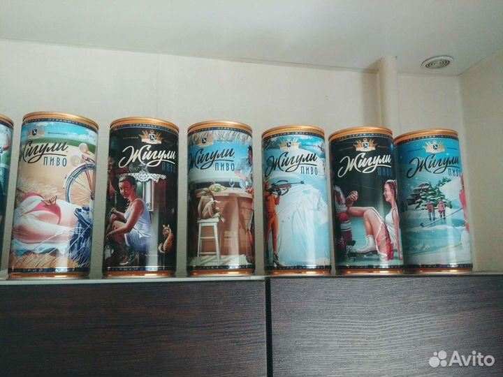 Пивные банки Жигули Барное