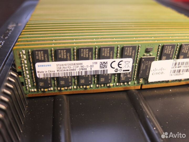 32Gb Серверная память DDR4 Samsung 2133P REG ECC