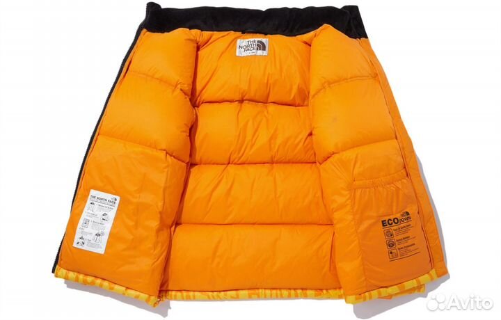 THE north face Down Jacket Unisex Yellow (XL)(37)