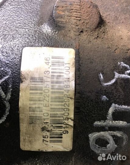 Задний редуктор бмв e83 3.46 м57