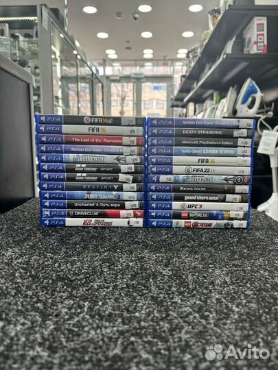 Игровые диски на PS4