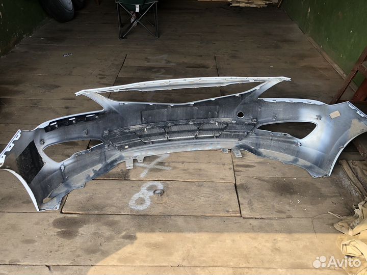 Бампер hyundai solaris