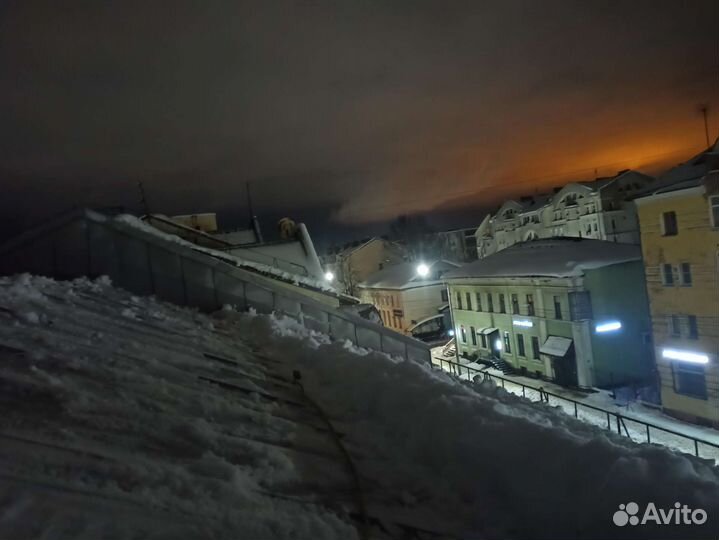 Чистка крыши