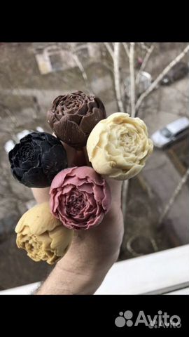 Силиконовые формы Пион