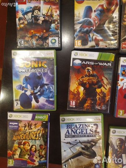 Игровые диски для xbox 360