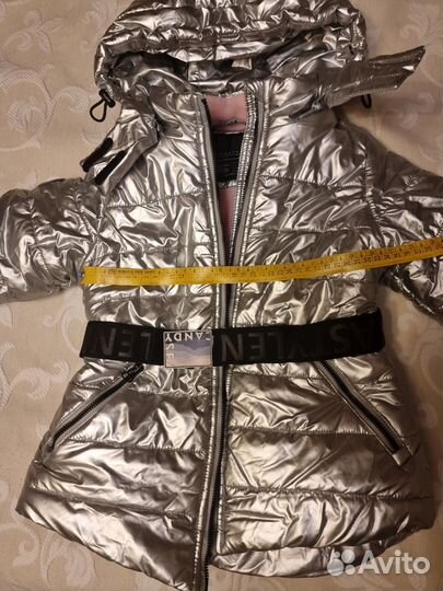 Зимний комбинезон для девочки 104