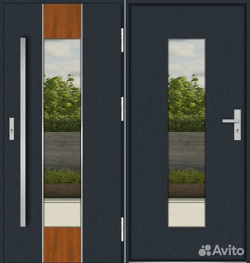 Стильные уличные входные двери, Польша 61248