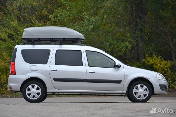 Бокс Turino LUX 410 серый матовый. На 2 стороны