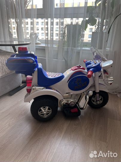 Бронь до 8.09 Детский мотоцикл на аккумуляторе